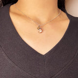 Collier Cristal de Roche Argent 925 – Clarté & Pureté - Biloria