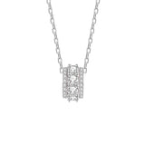 Collier Cristal de Roche Argent S925 Pendentif Éclat Pur - Biloria