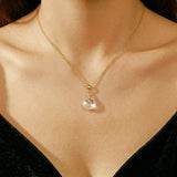 Collier Cristal de Roche – Éclat et Sérénité - Biloria