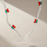 Collier et Bracelet Cerises pour Enfant – Bijoux Fruités - Biloria