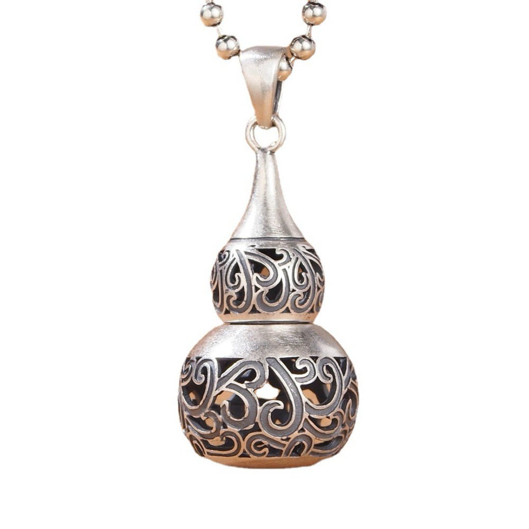 Collier Gourde Ouvrable Argent 925 – Protection et Prospérité - Biloria