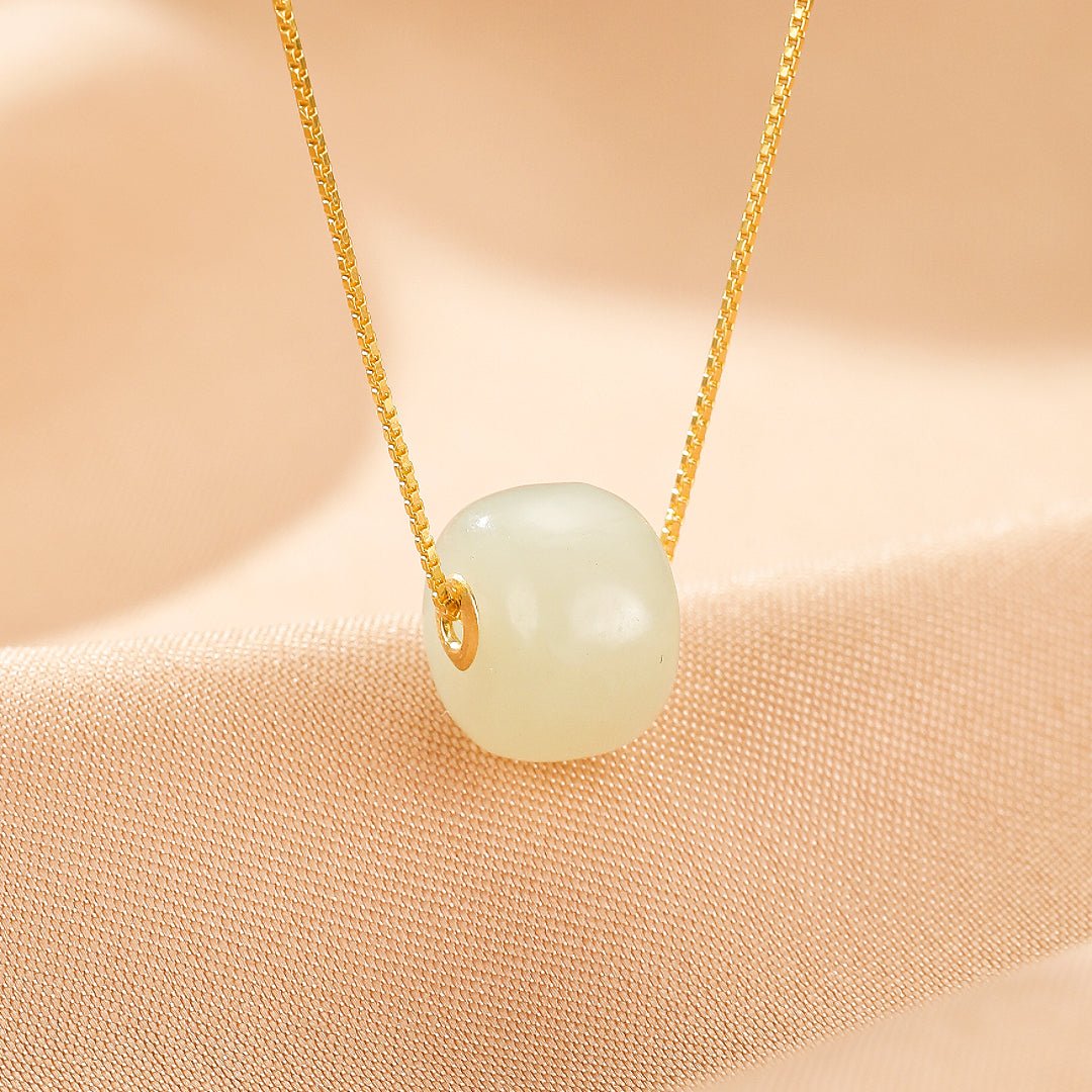 Collier Jade Lithothérapie Harmonie Équilibrante - Biloria