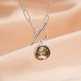 Collier Labradorite Argent – Bijou Protecteur aux Reflets Mystiques - Biloria