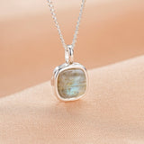 Collier Labradorite Intuition Protection Argent 925 - Biloria