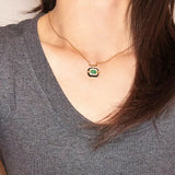 Collier Malachite Onyx Confiance et Protection - Biloria