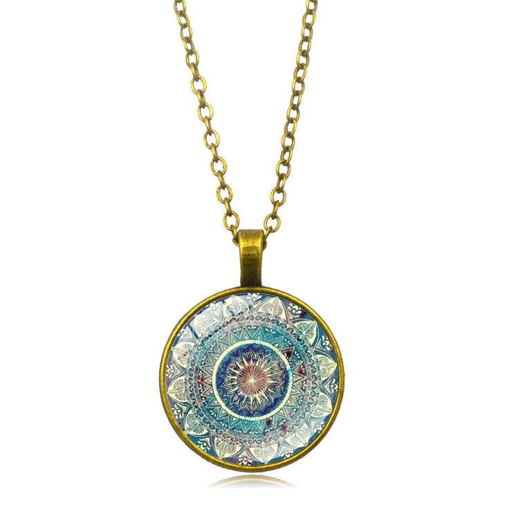 Collier Mandala Ciel Méditation Énergie Céleste - Biloria