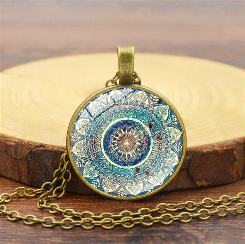 Collier Mandala Ciel Méditation Énergie Céleste - Biloria