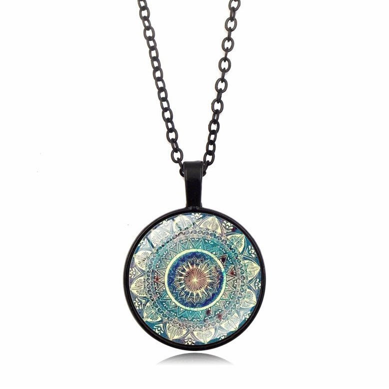 Collier Mandala Ciel Méditation Énergie Céleste - Biloria