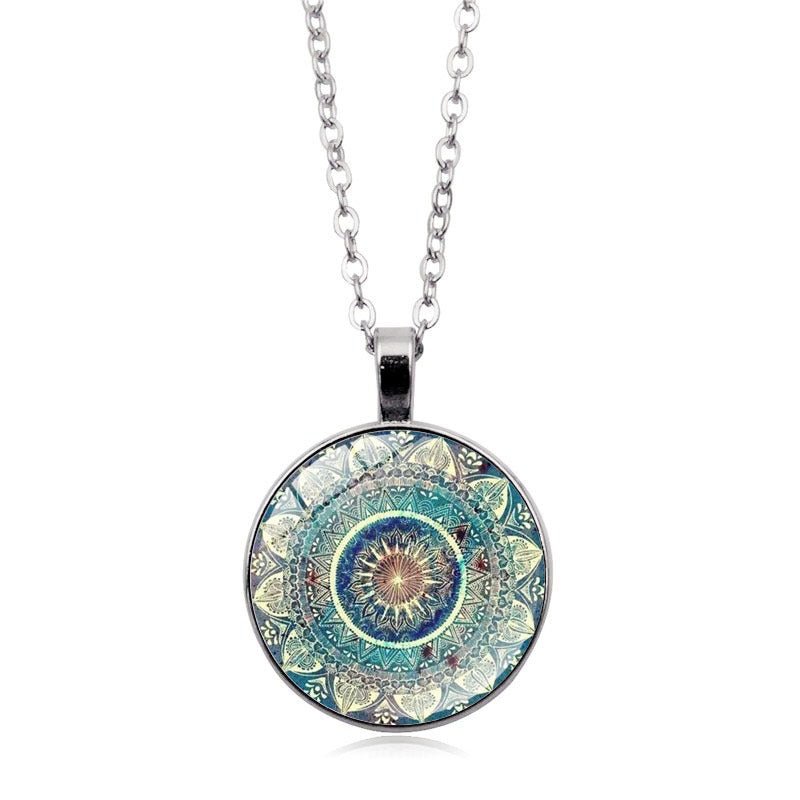 Collier Mandala Ciel Méditation Énergie Céleste - Biloria