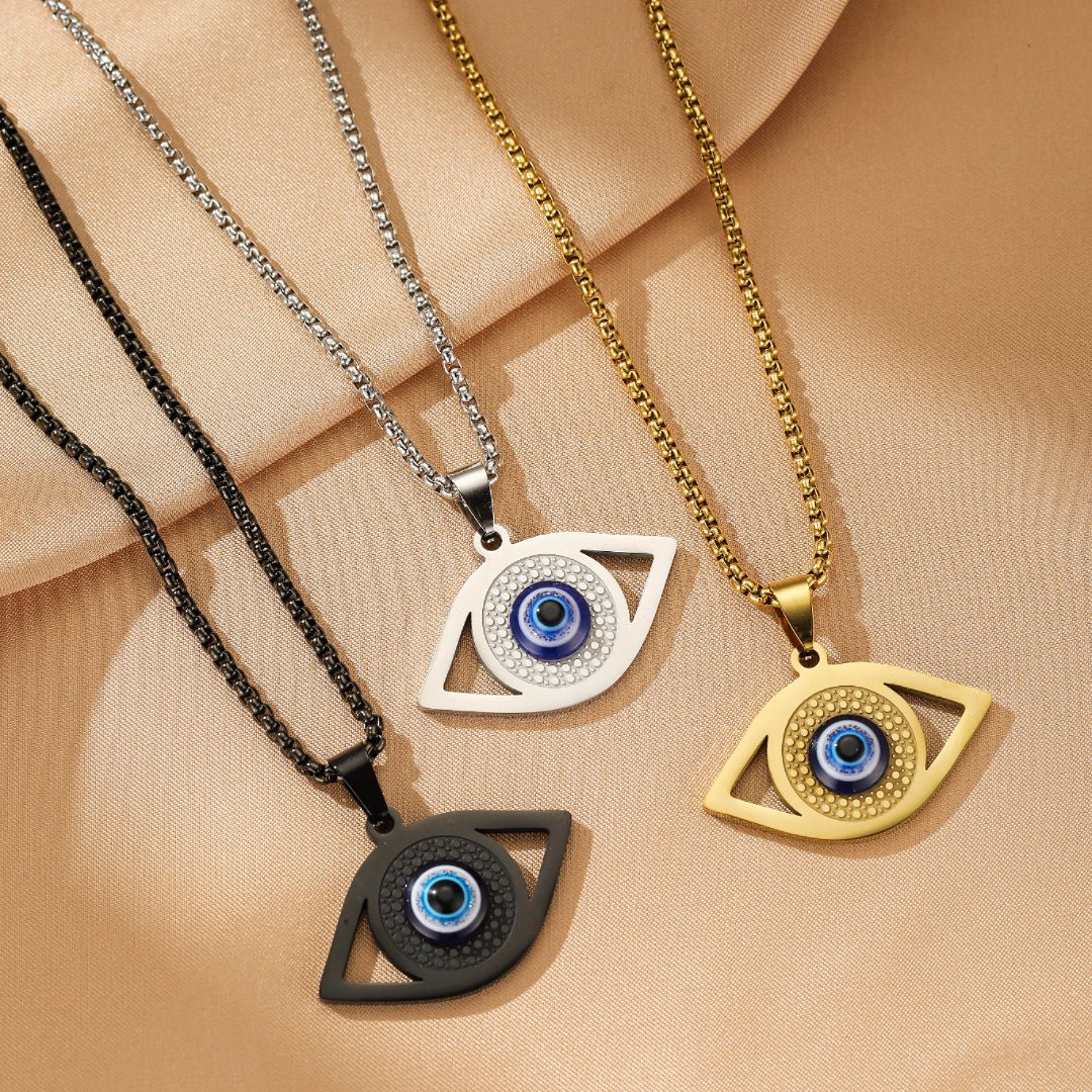 Collier Mauvais Œil Protecteur – Bijou Spirituel Élégant - Biloria