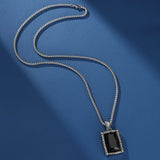 Collier Obsidienne Homme - Bouclier Énergétique - Biloria