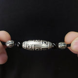 Collier Obsidienne Œil Céleste en Argent – Protection Élégante - Biloria