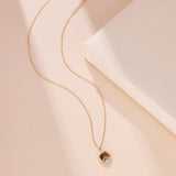 Collier Œil de Tigre et Zircon – Protection et Élégance - Biloria