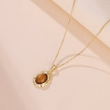 Collier Œil de Tigre : l'Amulette Solaire qui Protège et Équilibre - Biloria