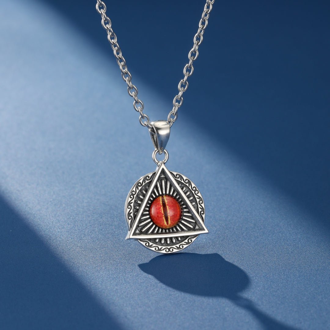 Collier Œil Oudjat Argent 925 - Bijou Protecteur Mystique - Biloria