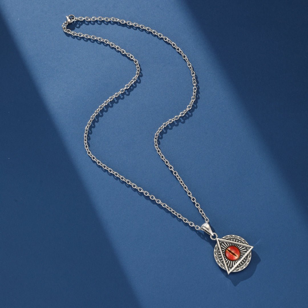 Collier Œil Oudjat Argent 925 - Bijou Protecteur Mystique - Biloria