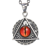 Collier Œil Oudjat Argent 925 - Bijou Protecteur Mystique - Biloria