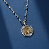Collier Œil Oudjat Argent 925 – Protection et Clairvoyance - Biloria