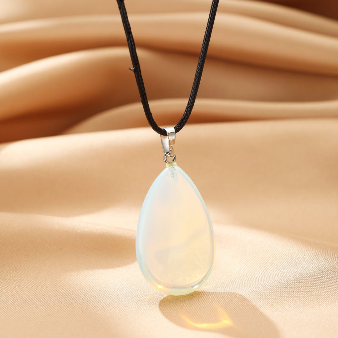 Collier Opale Laitue – Bijou Intuition et Créativité - Biloria