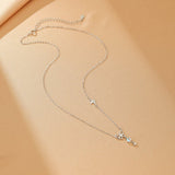Collier Papillon Lunaire Pierre de Lune Argent - Biloria