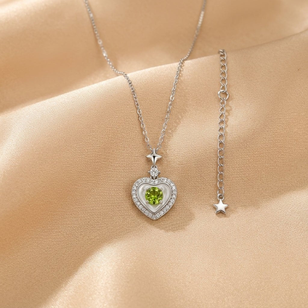 Collier pendentif améthyste argent plaqué or 18K - Biloria