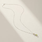 Collier Péridot Argent 925 – Bijou Optimisme et Sérénité - Biloria