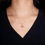 Collier Pierre de Lune 7mm Argent S925 – Bijou Féminin - Biloria