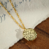 Collier Pierre de Lune – Argent Plaqué Or, Bijou Feng Shui - Biloria