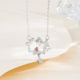 Collier Pierre de Lune Argent Plaqué Or – Bijou Séléné - Biloria