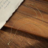 Collier Pierre de Lune Rêve Argenté – Argent Plaqué Or - Biloria