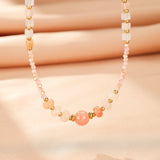 Collier Pierre de Soleil – Éclat Solaire - Biloria