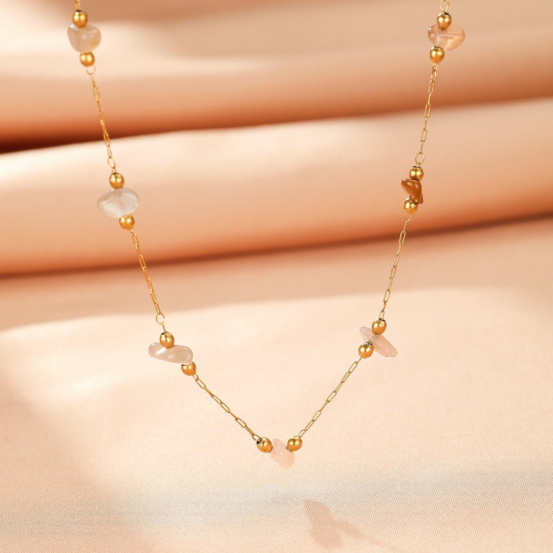 Collier Pierre de Soleil – Éclat Solaire - Biloria