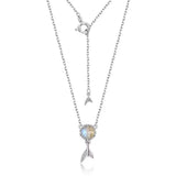 Collier Queue de Sirène Labradorite - Bijou Arg - Biloria