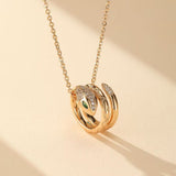 Collier Serpent Zircons pour une Énergie Protectrice - Biloria