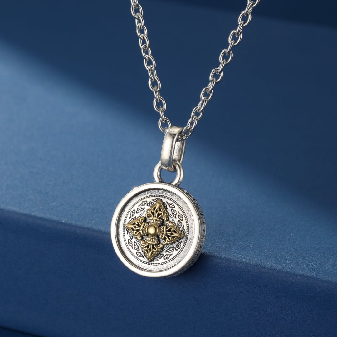 Collier Zodiaque Chinois Argent 925 avec Turquoise – Feng Shui - Biloria