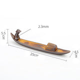 Encensoir Céramique Pêcheur Sampan - Déco Zen - Biloria