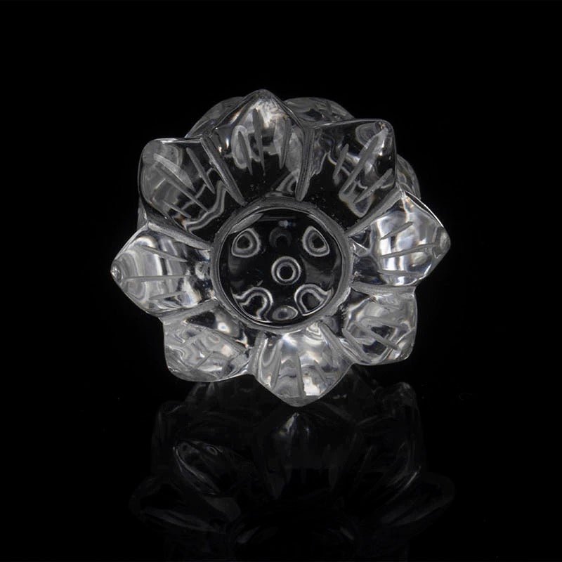 Encensoir Lotus en Quartz Clair pour la Méditation - Biloria