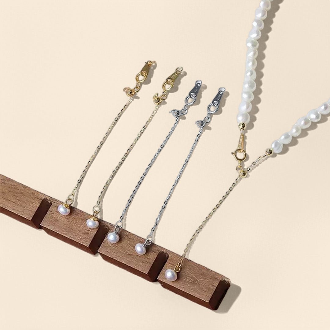 Extension de Chaîne avec Perle – Bijoux Ajustables - Biloria