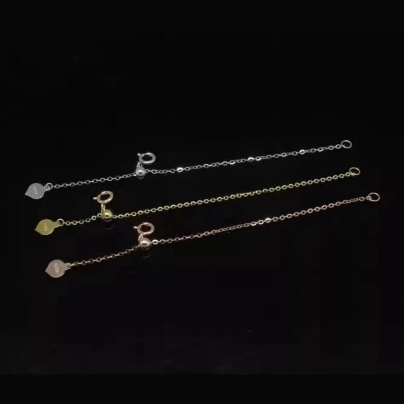 Extension de Collier en Or 18K Ajustable - Biloria