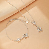 Pendentif Cheval Ailé Cristal de Roche - Argent 925 - Biloria