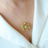 Pendentif Ouvrable Jade Lotus – Bijou Spiritualité - Biloria