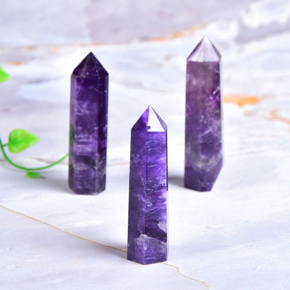 Pointe Améthyste pour Calmer l'Esprit - Biloria