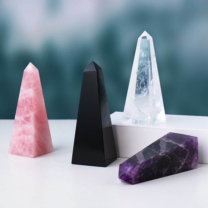 Pointe en Pierre Naturelle pour la Méditation - Biloria