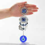 Suspension Murale Protectrice Œil Bleu Feng Shui pour Maison - Biloria